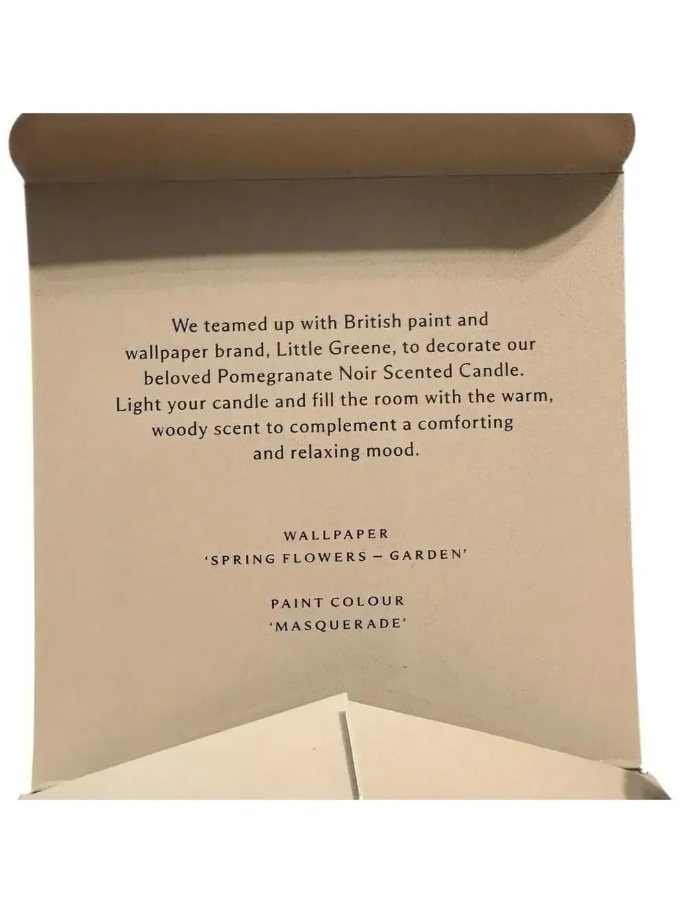 Jo Malone London Little Greene Paint & Paper Pomegranate Noir Single Wick Candle